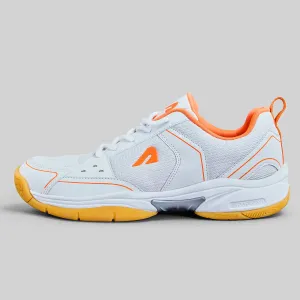 Archer Badminton Shoes - White/Orange