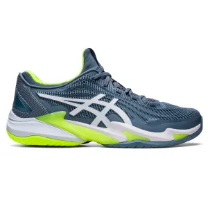 ASICS Court FF3 CLAY (Men's) Steel Blue/White