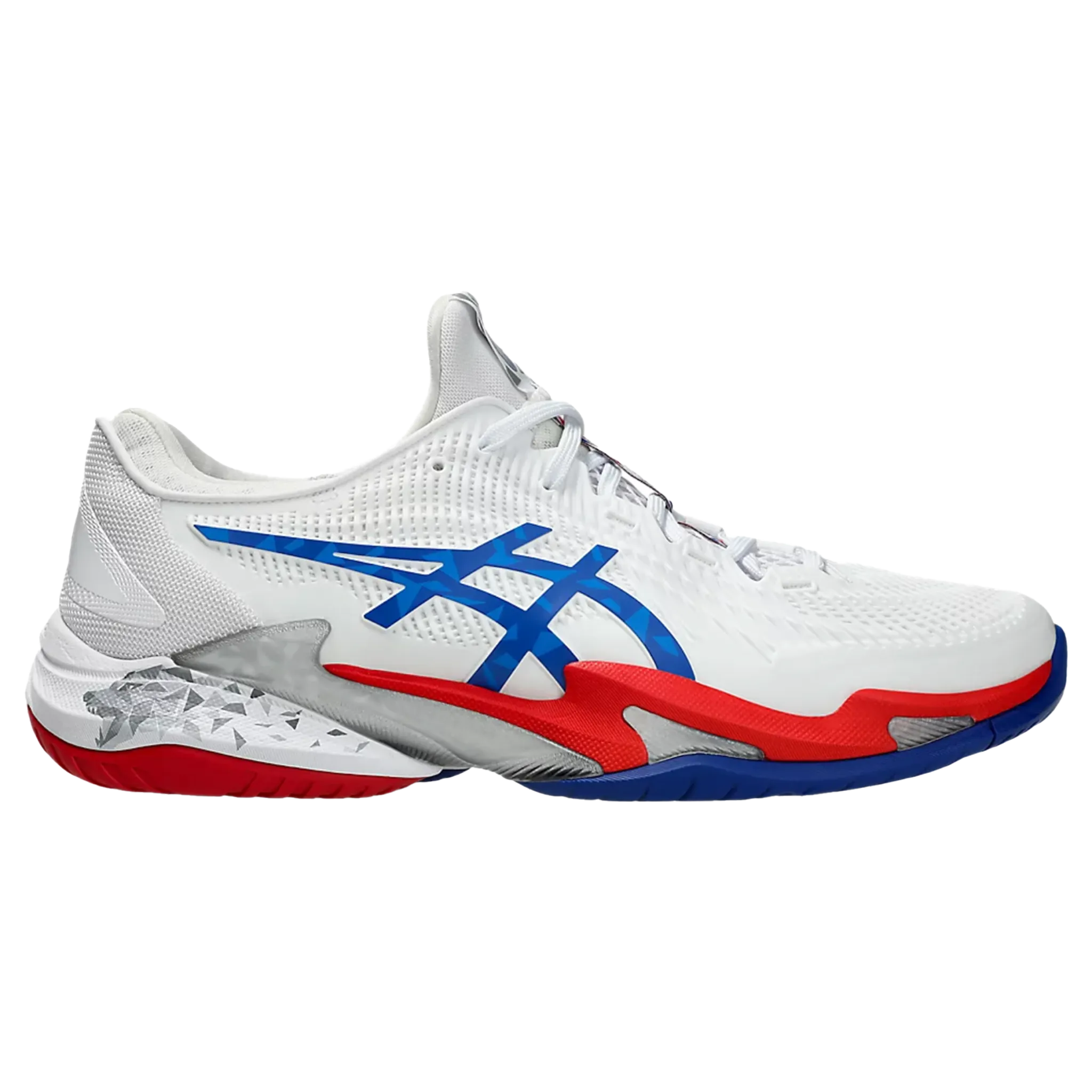 Asics Court FF3 Novak (Men's) White/Asics Blue