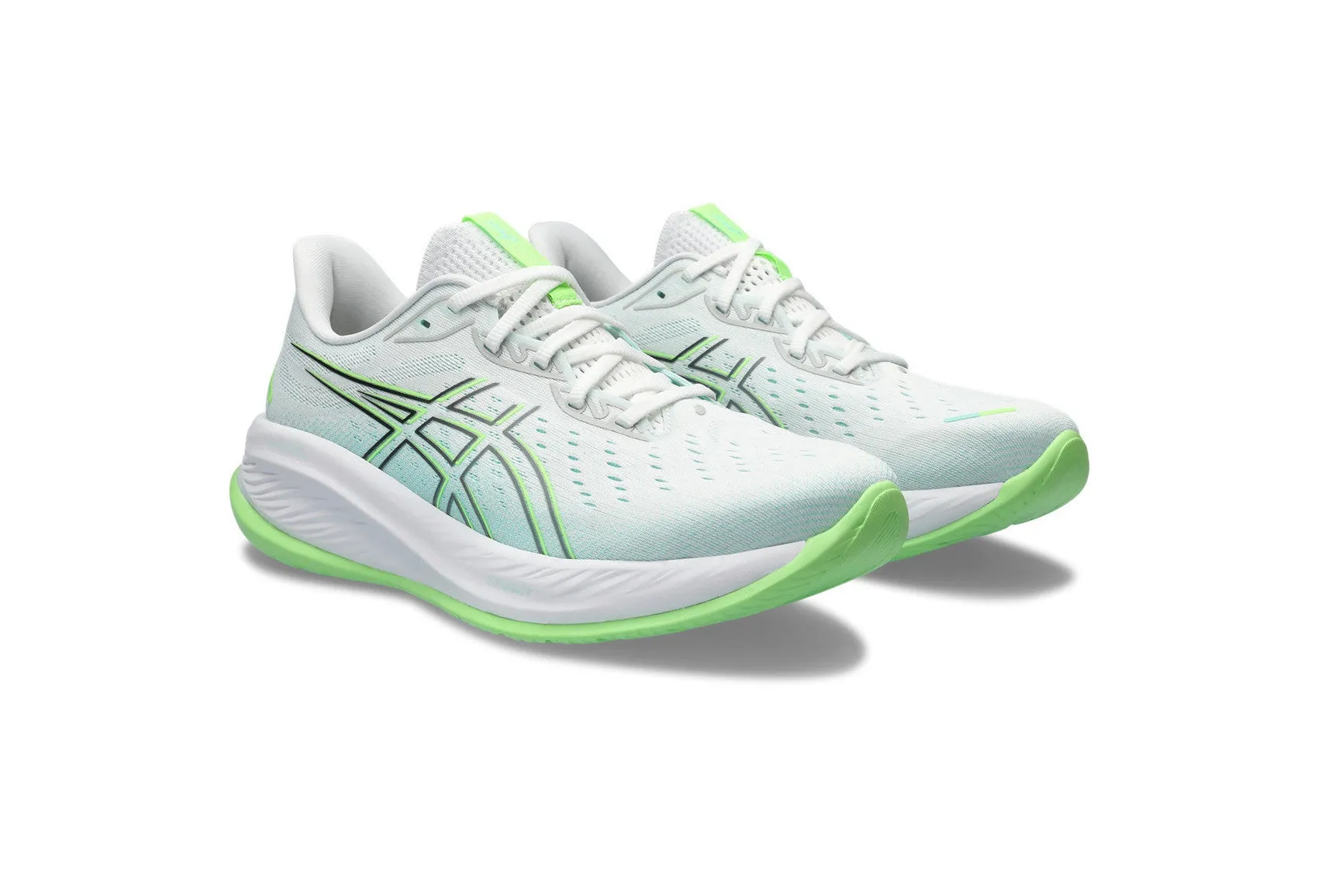 Asics Men's GEL-CUMULUS 26  Running Shoes in White/Sheet Rock