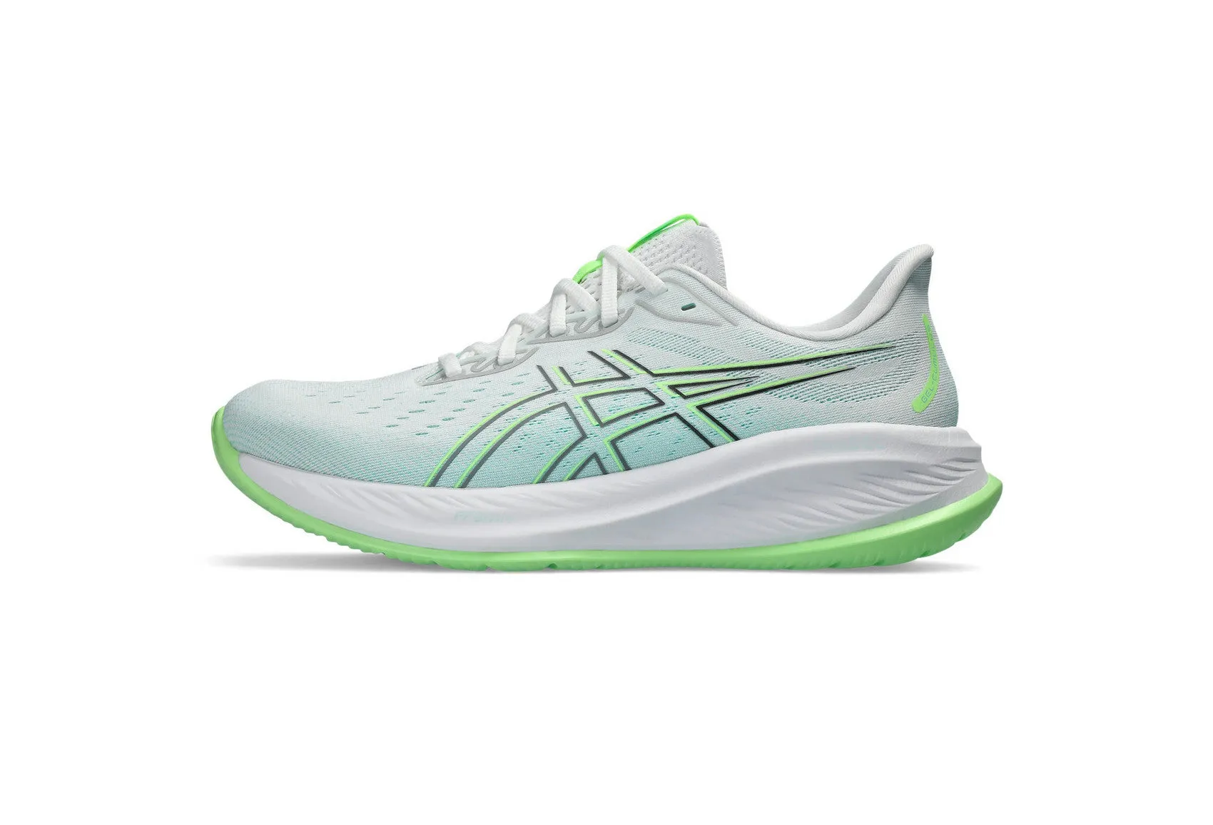 Asics Men's GEL-CUMULUS 26  Running Shoes in White/Sheet Rock