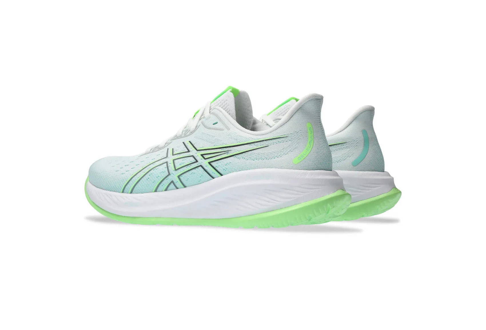 Asics Men's GEL-CUMULUS 26  Running Shoes in White/Sheet Rock