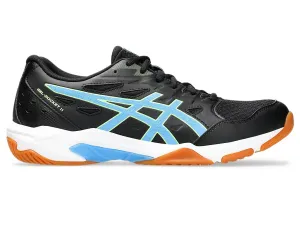 Asics Men's GEL-ROCKET 11 Indoor Shoes in Black/Waterscape