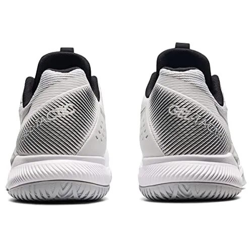 ASICS Men's Gel-Tactic Indoor Sport Shoes, 10, White/Pure Silver