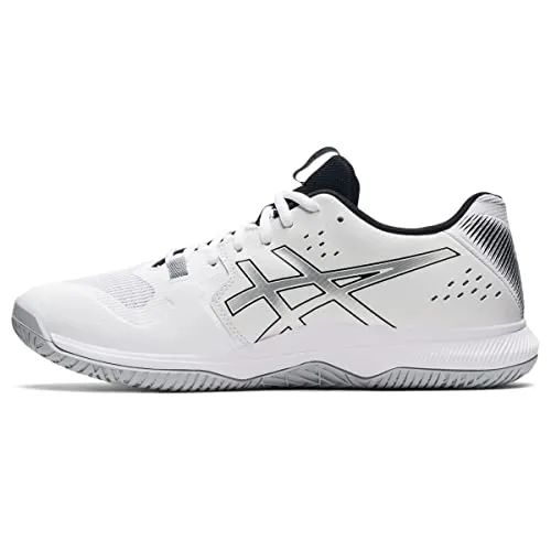 ASICS Men's Gel-Tactic Indoor Sport Shoes, 15, White/Pure Silver
