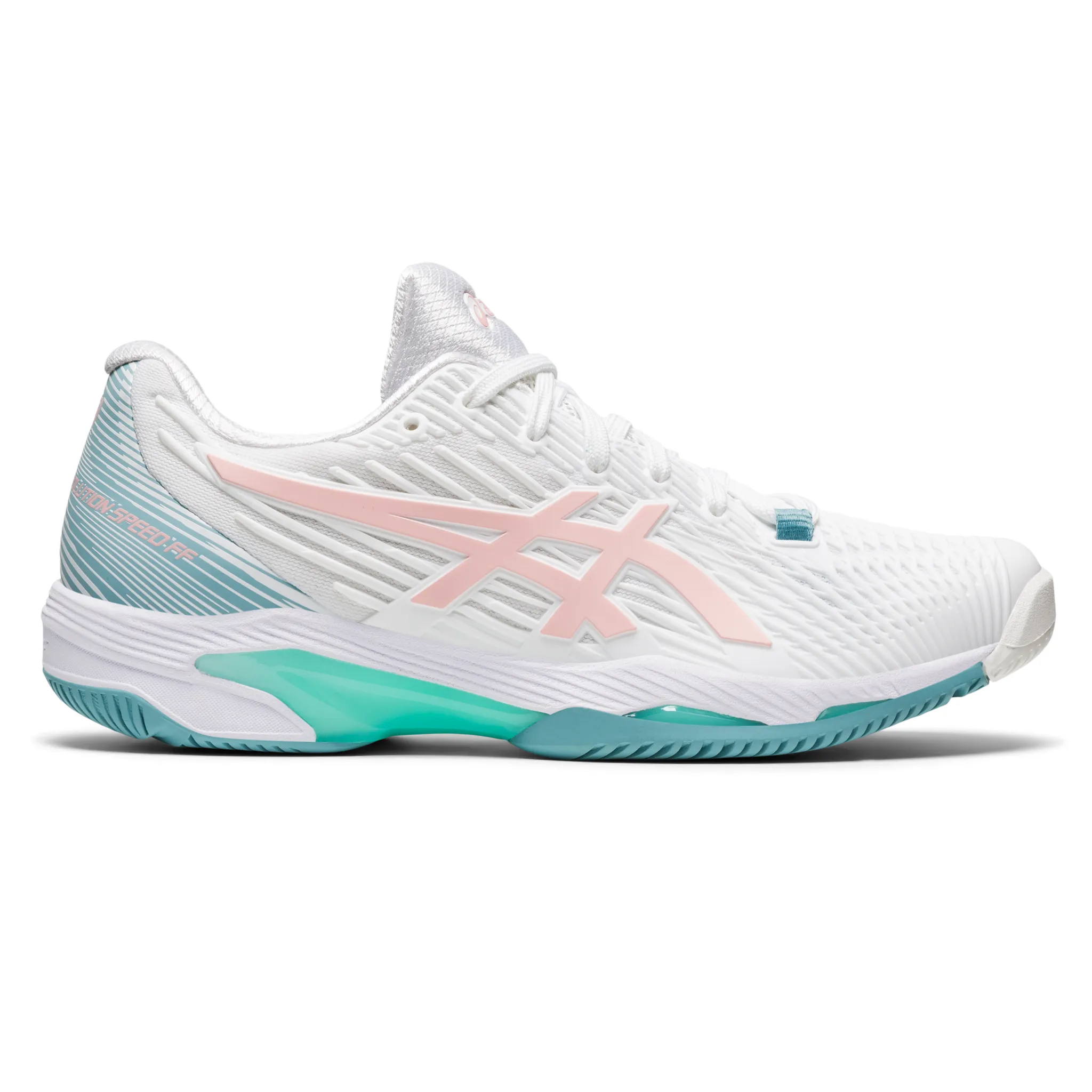 ASICS Solution Speed FF2 (Women's) White/Frosted Rose