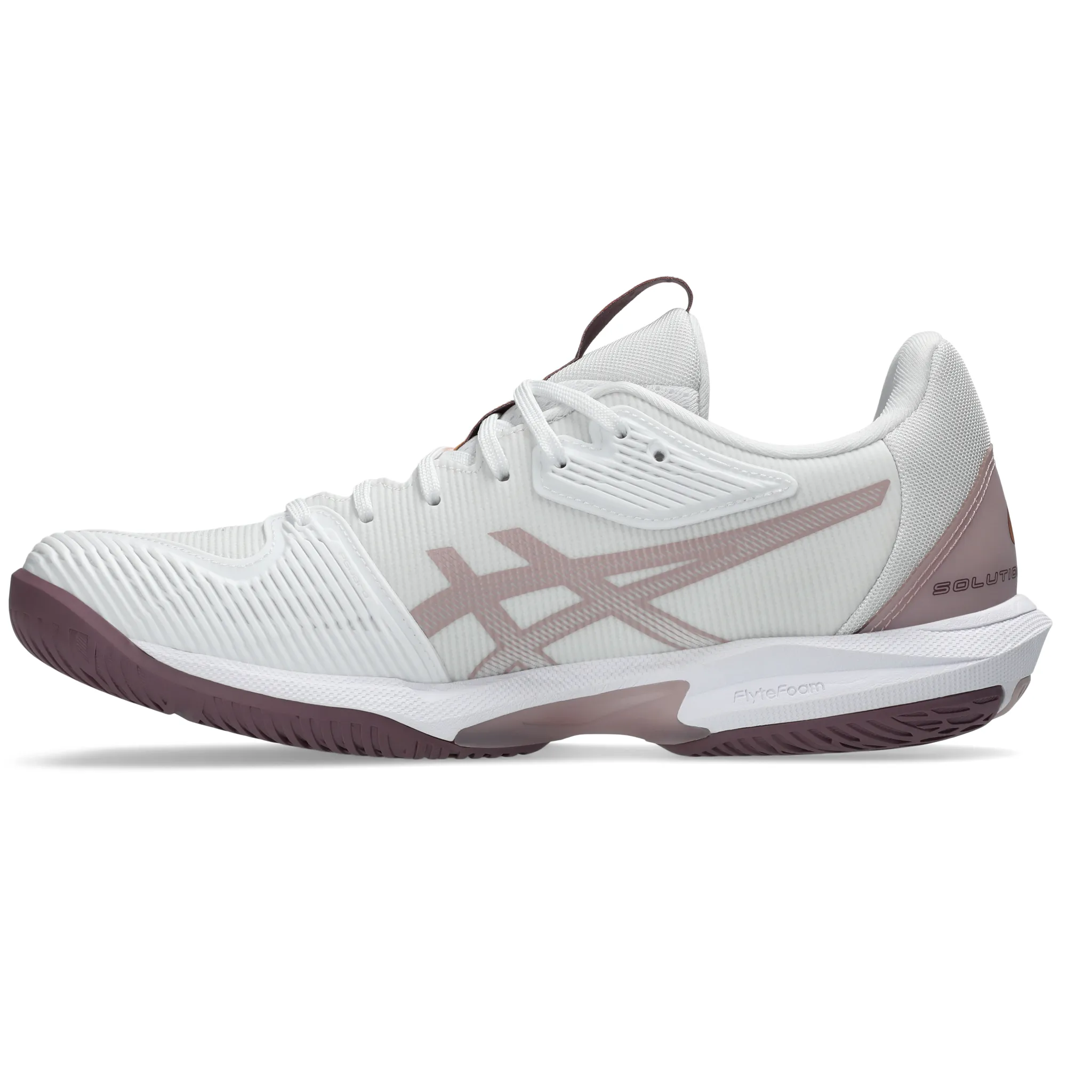 ASICS Solution Speed FF3 CLAY (Women's) White/Dusty Mauve
