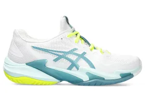 Asics Women's COURT FF 3 Tennis Shoes in White/Soothing Sea