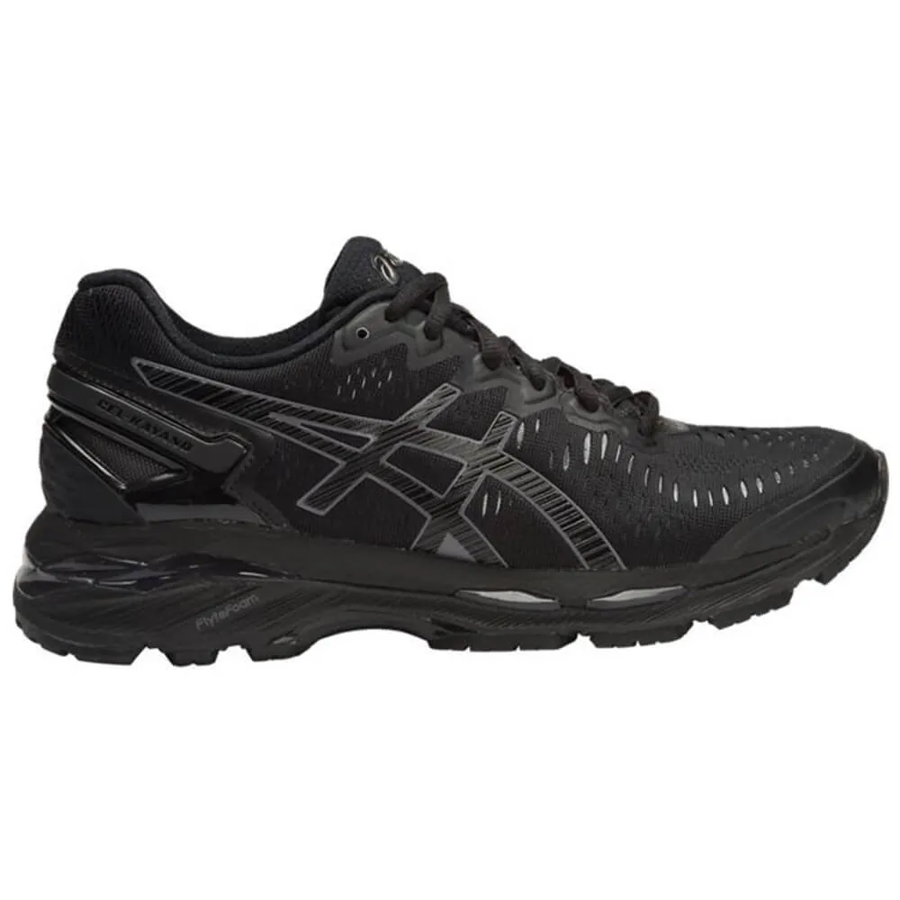 Asics Women's Gel-Kayano 23 Width D Running Shoes in Black/Onyx/Carbon
