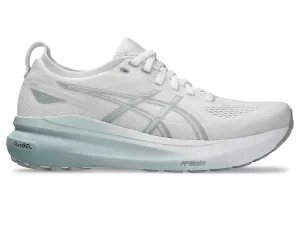 Asics Women's GEL-KAYANO 31 Running Shoes in White/Dolphin Grey