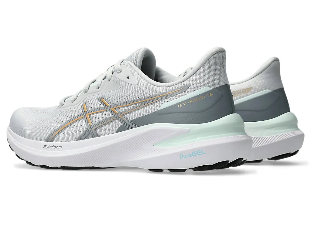 Asics Women's GT-1000 13 Running Shoes in Concrete/Champagne