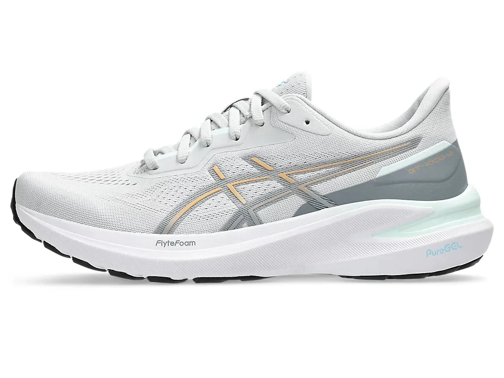 Asics Women's GT-1000 13 Running Shoes in Concrete/Champagne