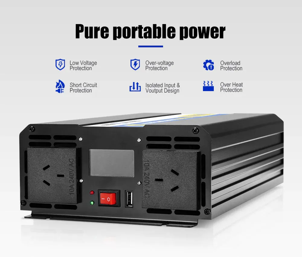 ATEM POWER Pure Sine Wave Inverter 1500W