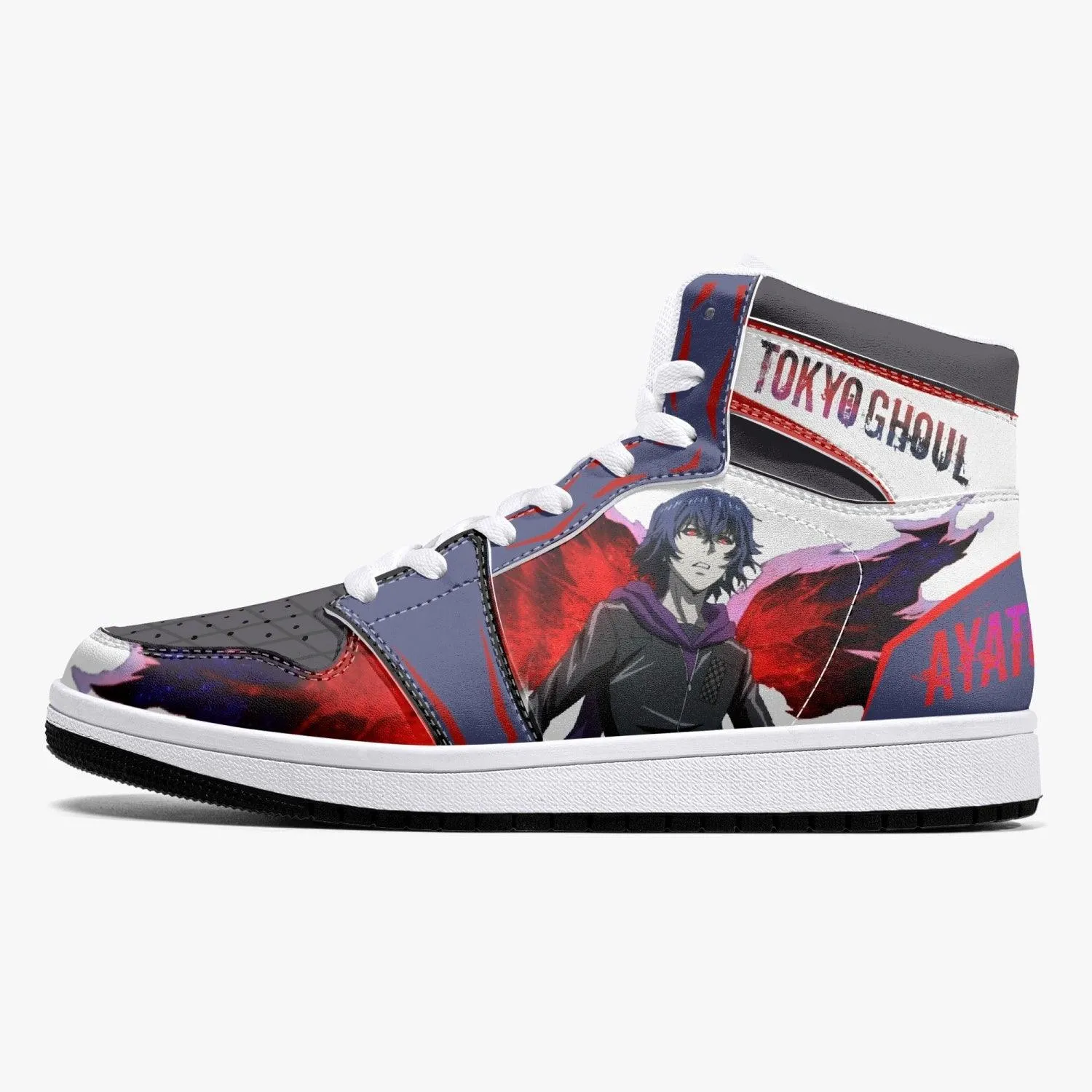 Ayato Kirishima Tokyo Ghoul Mid 1 Basketball Shoes