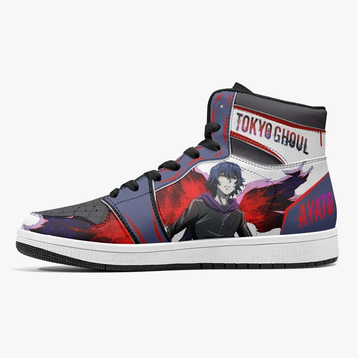 Ayato Kirishima Tokyo Ghoul Mid 1 Basketball Shoes