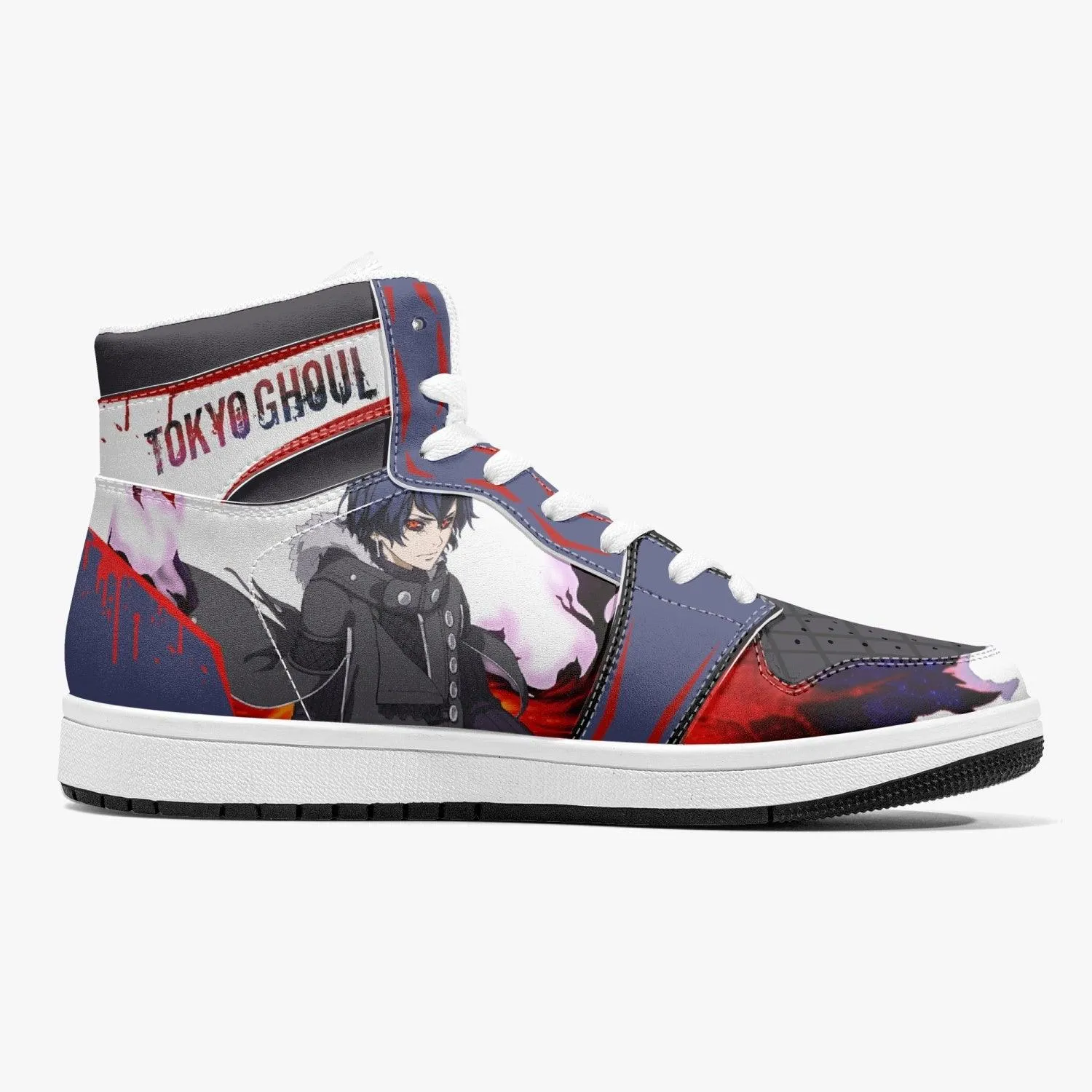 Ayato Kirishima Tokyo Ghoul Mid 1 Basketball Shoes