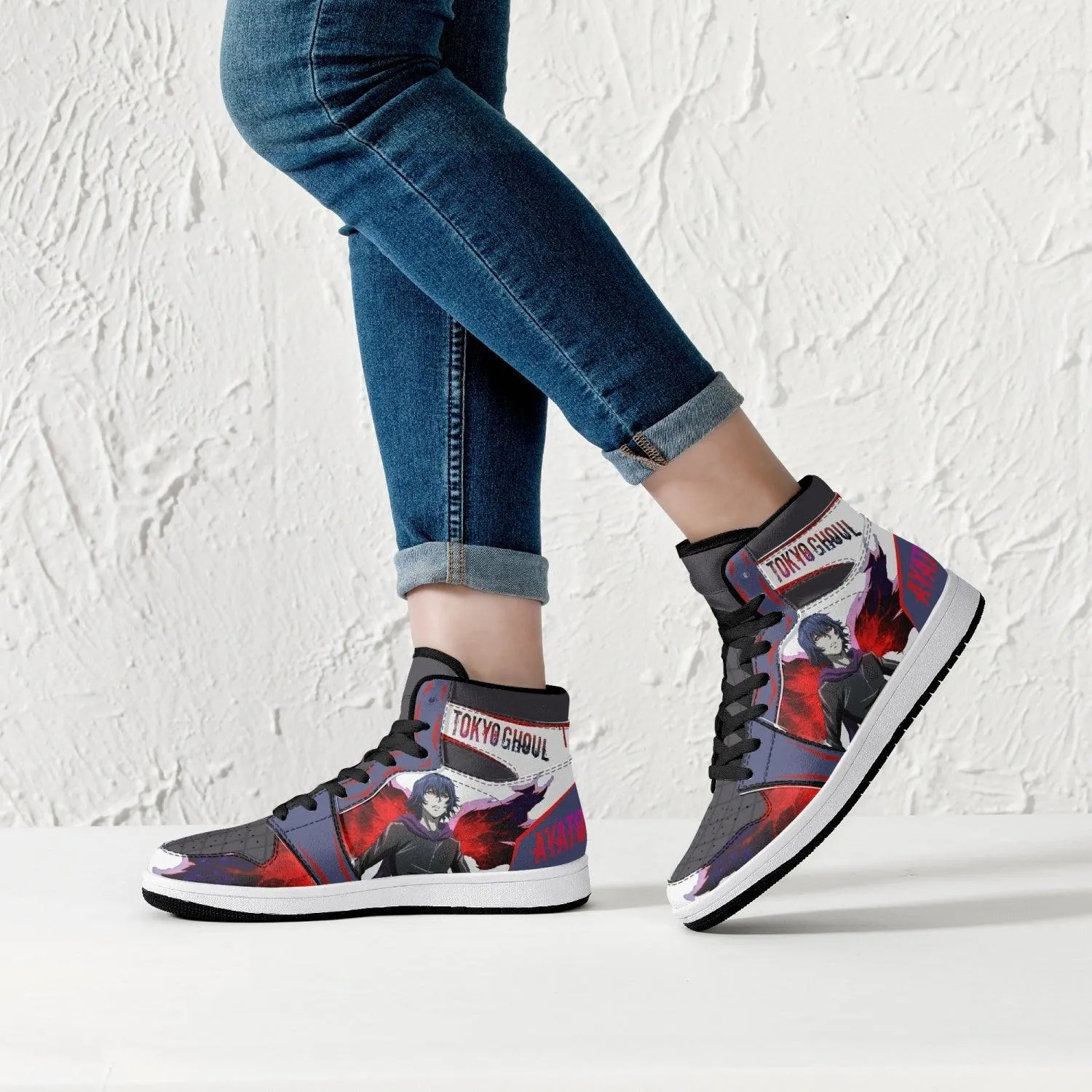 Ayato Kirishima Tokyo Ghoul Mid 1 Basketball Shoes