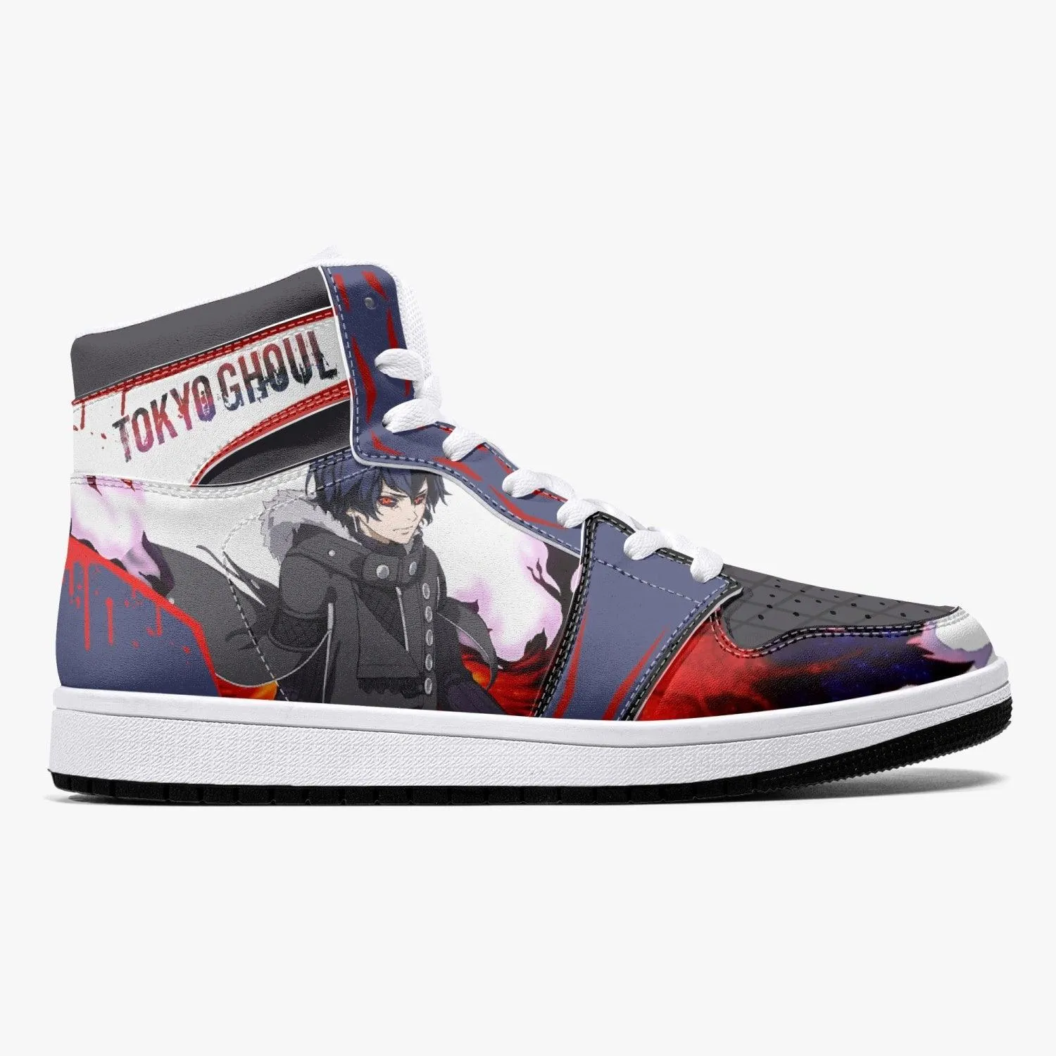 Ayato Kirishima Tokyo Ghoul Mid 1 Basketball Shoes