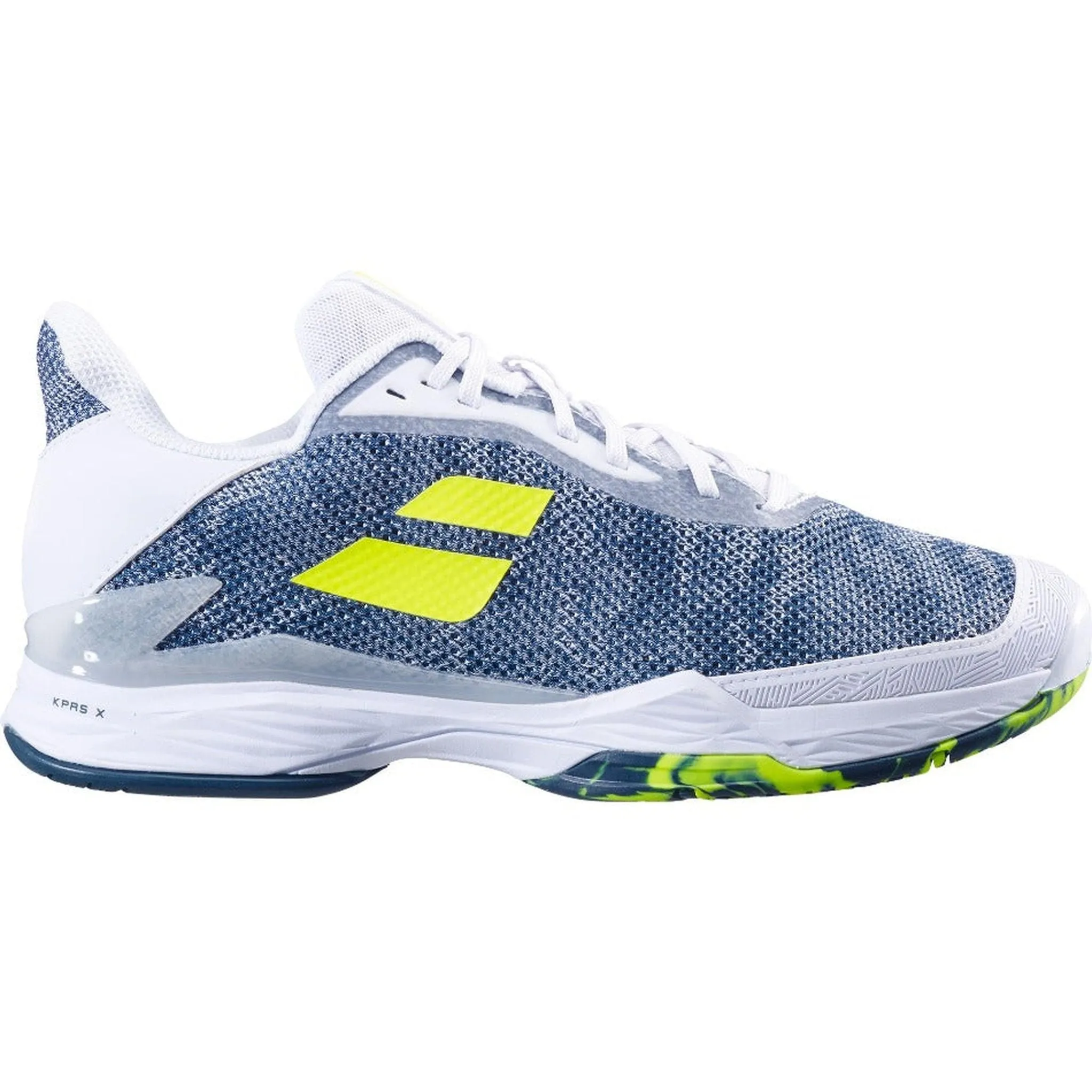 Babolat Jet Tere All Court Mens Shoes -White/Dark Blue