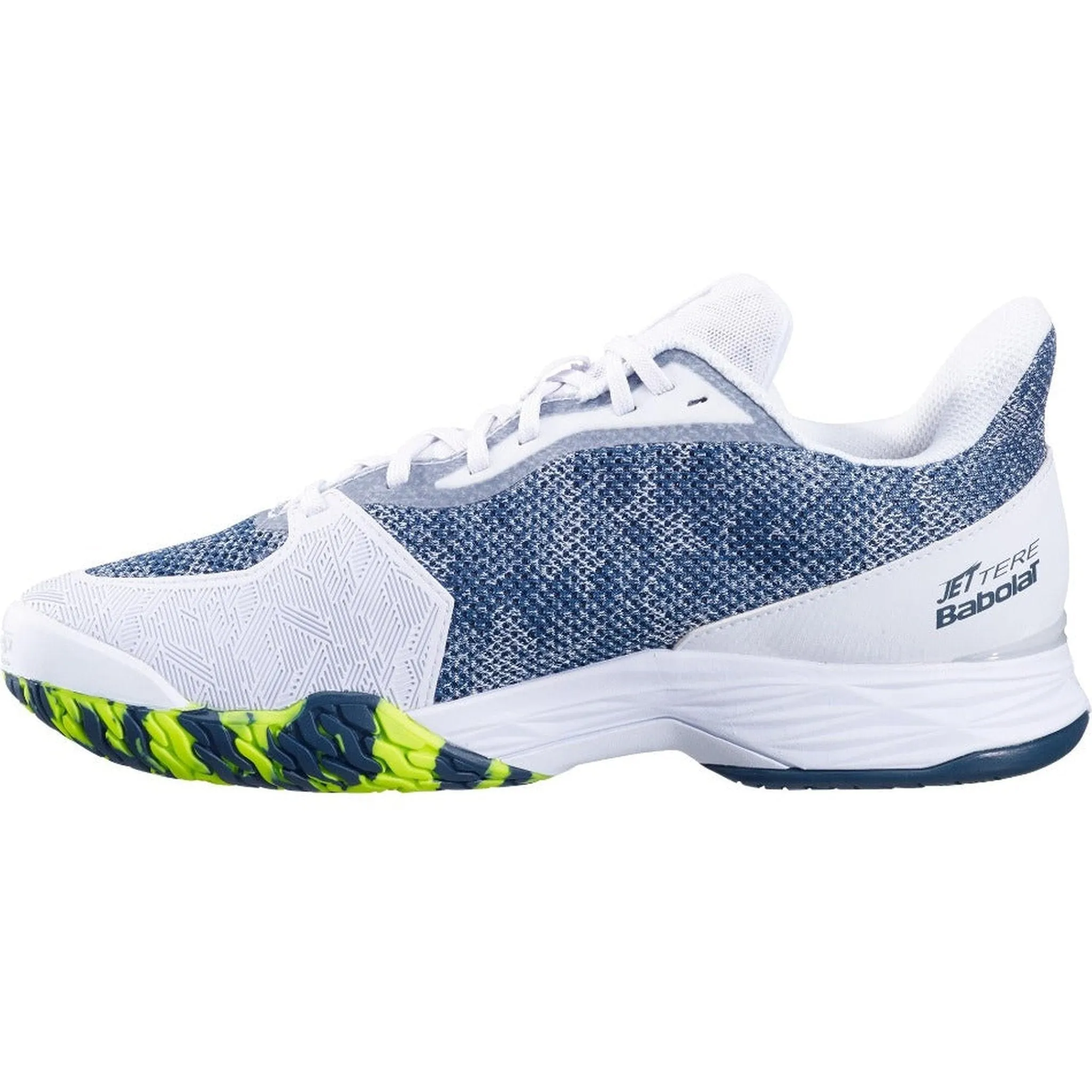 Babolat Jet Tere All Court Mens Shoes -White/Dark Blue