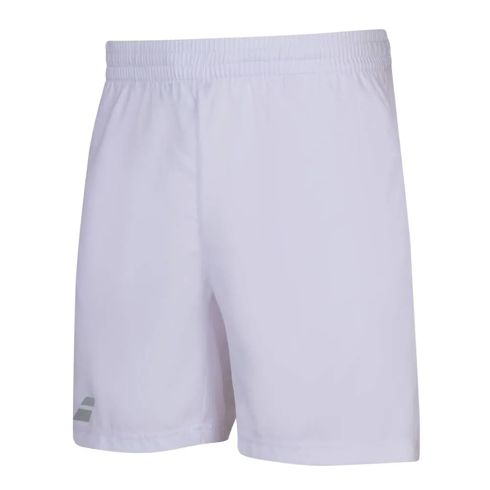 Babolat Men's Play 6-inch Short (White)