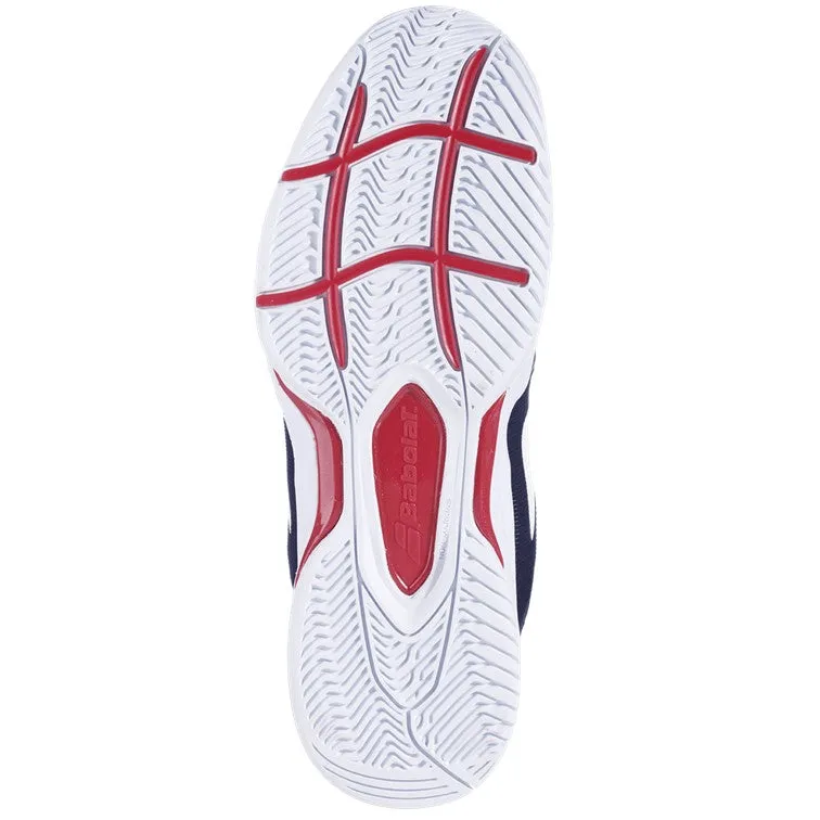 Babolat SFX3 Black & Poppy Red Men's Tennis Shoes