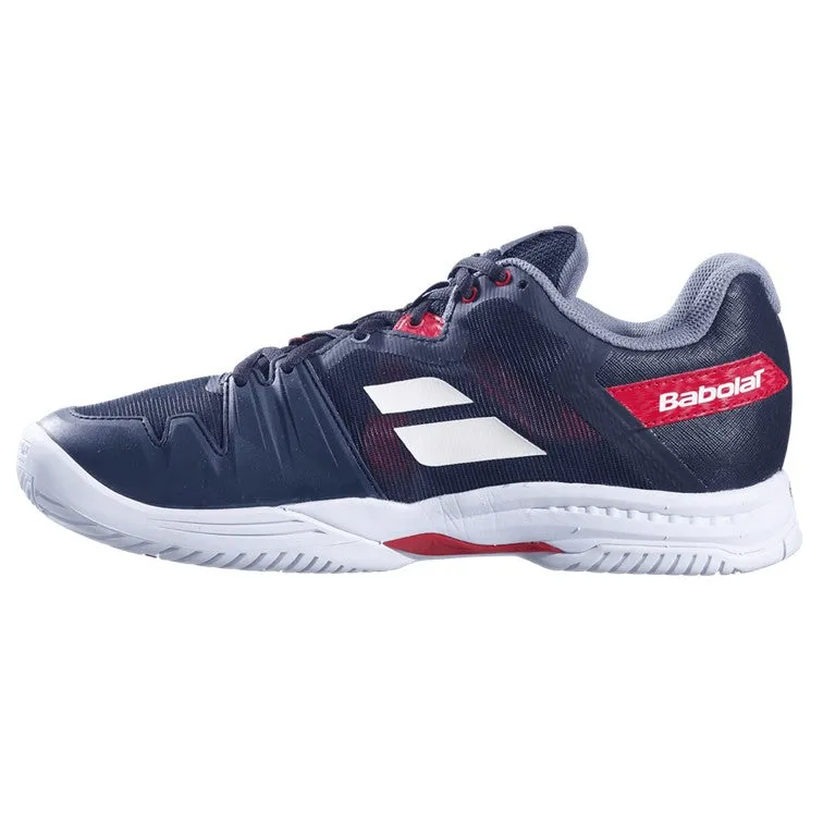 Babolat SFX3 Black & Poppy Red Men's Tennis Shoes