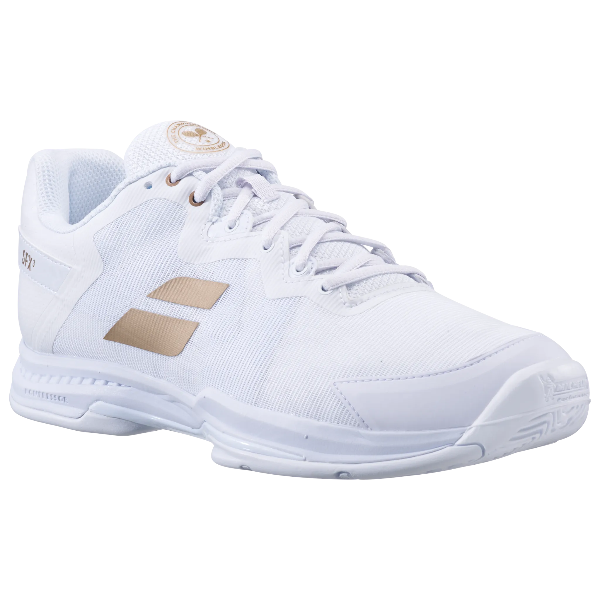 Babolat SFX3 Mens All Court Wimbledon White/Gold