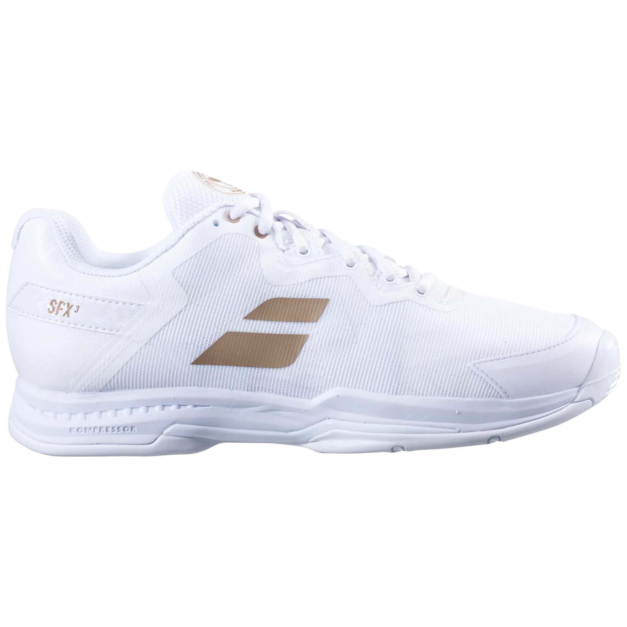 Babolat SFX3 Mens All Court Wimbledon White/Gold