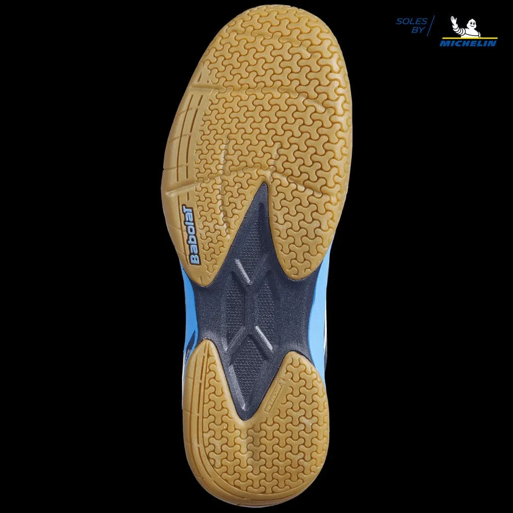 Babolat Shadow Team Badminton Shoes - Black Blue