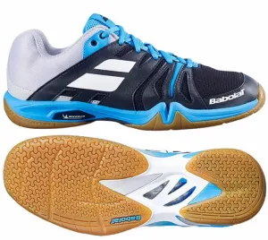 Babolat Shadow Team Badminton Shoes - Black Blue