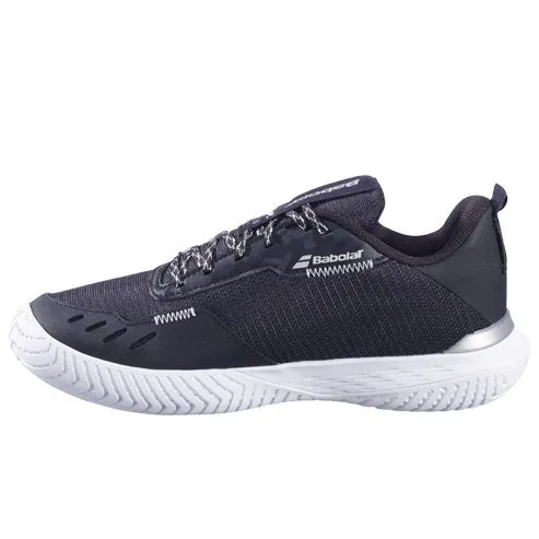Babolat Women's SFX Evo All Court Tennis Shoes, Black/Silver