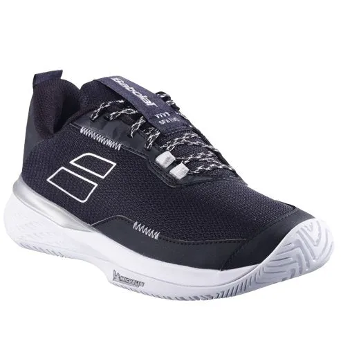 Babolat Women's SFX Evo All Court Tennis Shoes, Black/Silver