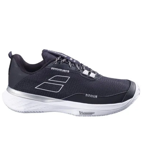 Babolat Women's SFX Evo All Court Tennis Shoes, Black/Silver