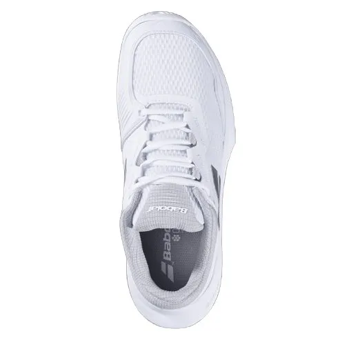 Babolat Women's SFX4 All Court Tennis Shoes, White/Silver
