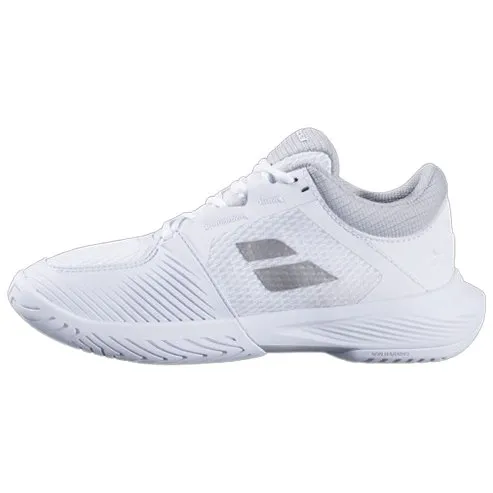 Babolat Women's SFX4 All Court Tennis Shoes, White/Silver