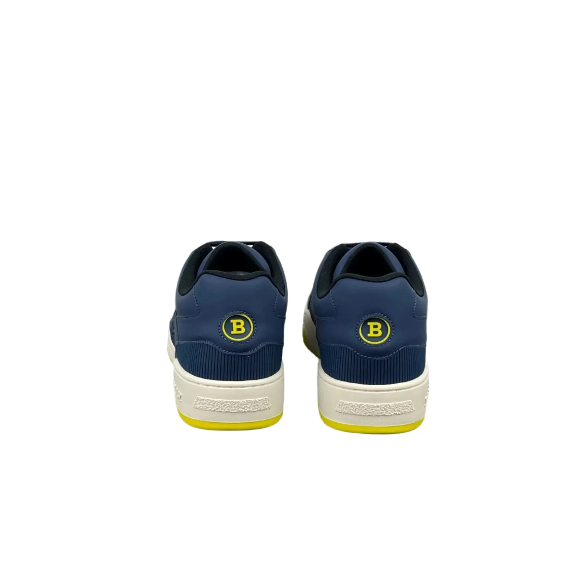 Bally Kuba Blue Sky Leather Low Top Sneakers