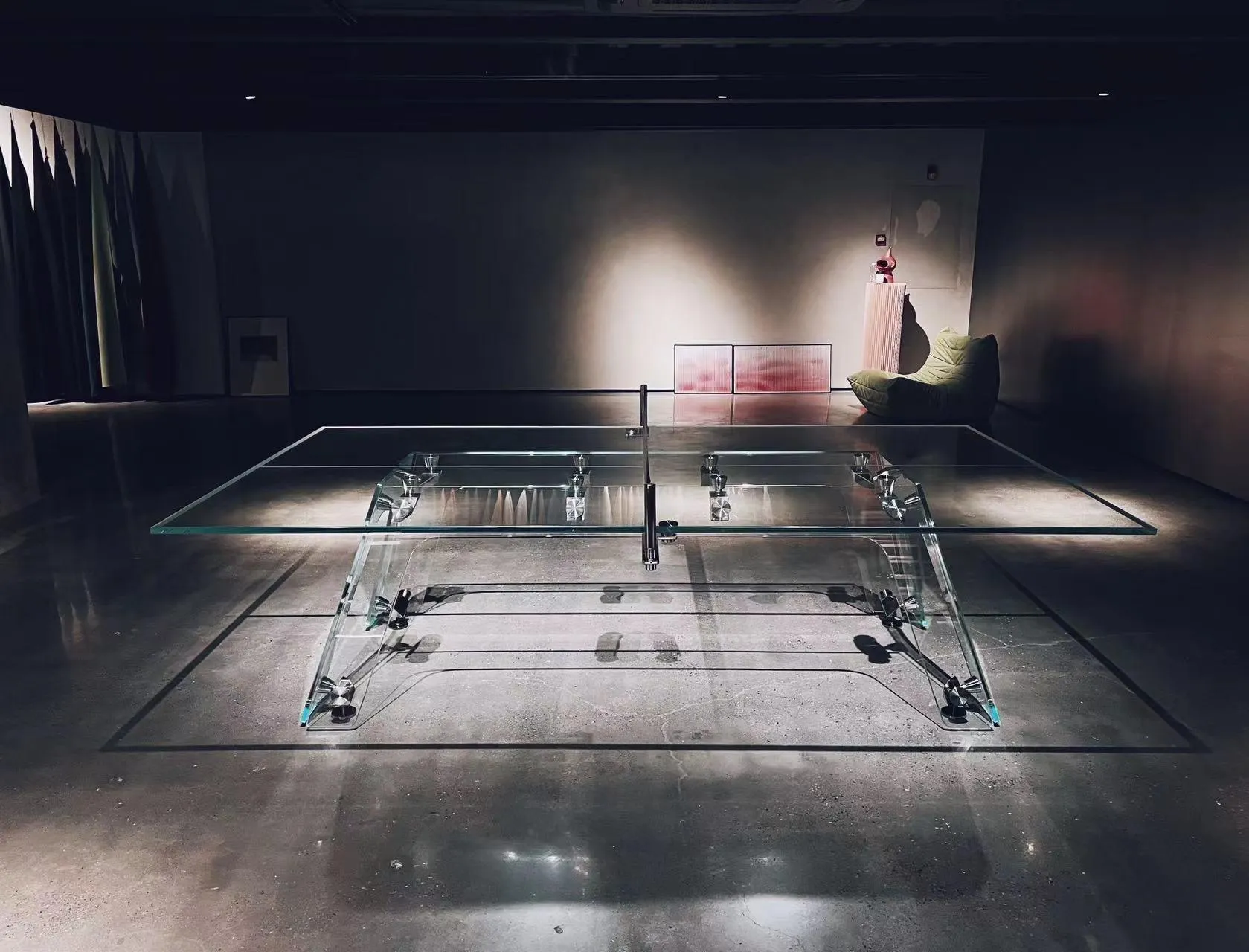 Berlin Glass Table Tennis Table