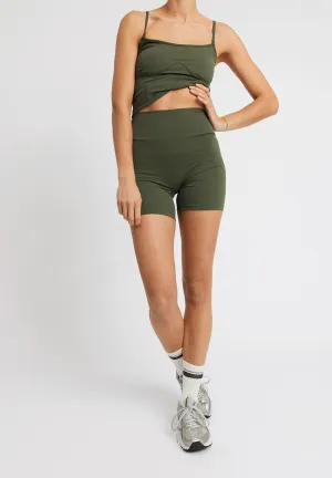 Bike Shorts Butter Soft - dark forest
