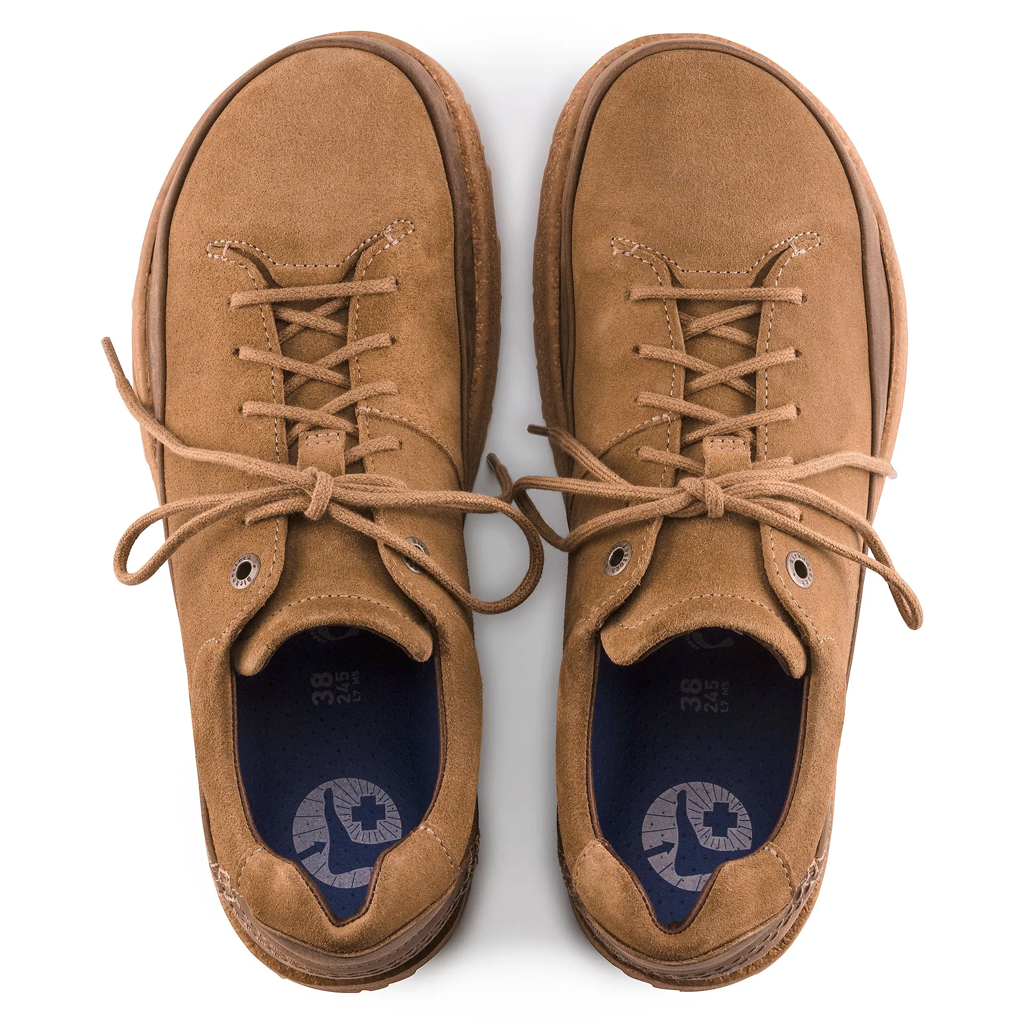 Birkenstock Honnef Low Suede Leather 1020416 Color: Tea