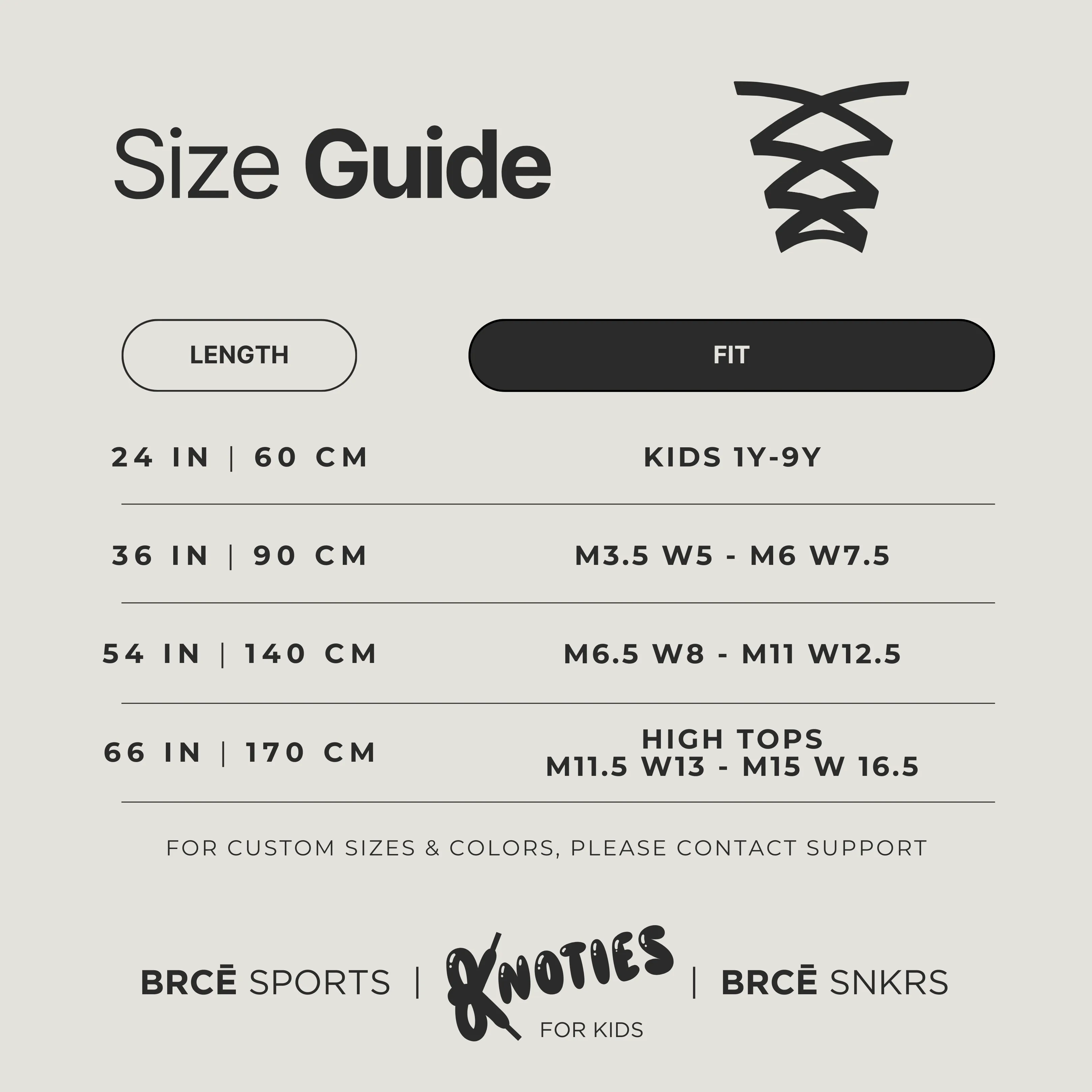 BRCĒ Hoops Laces (Basketball)