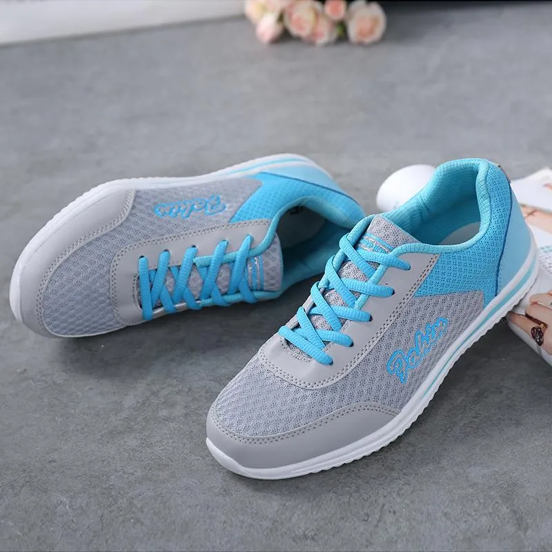Breathable mesh shoes for women