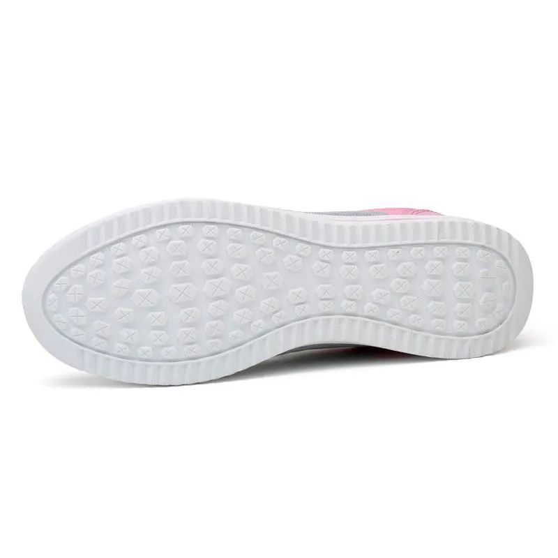 Breathable mesh shoes for women