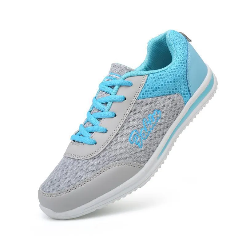 Breathable mesh shoes for women