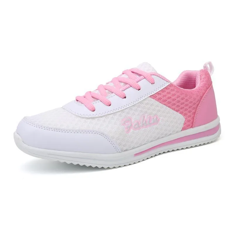 Breathable mesh shoes for women