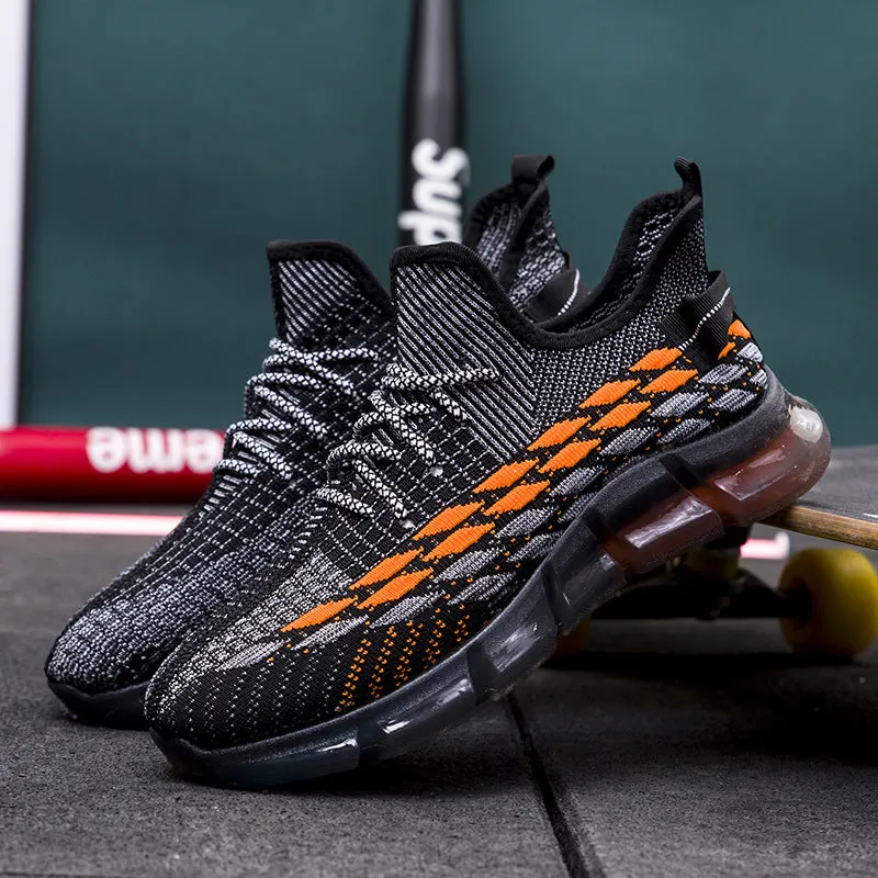 Breathable Sneakers Flyknit Surface Running Shoes