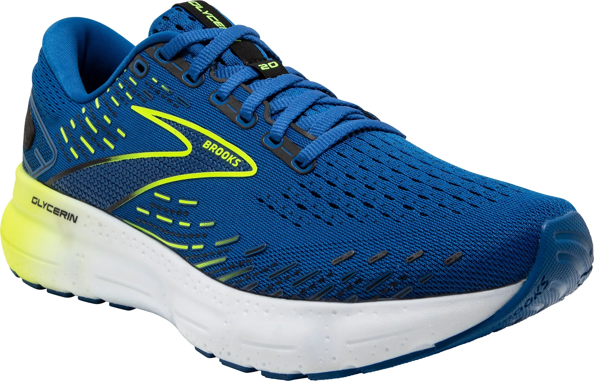 Brooks Glycerin 20 Mens Running Shoes - Blue
