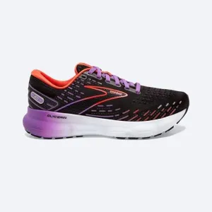 Brooks Womens Glycerin 20 Black/Bellflower/Fiesta