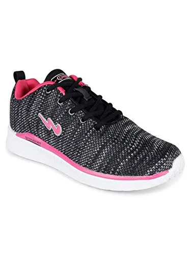 Campus Women's Alina Blk/Rani Running Shoes-6 UK (39 EU) (CG-115)