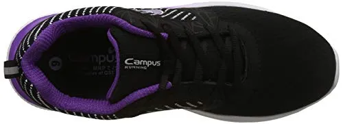 Campus Women's Black Running Shoes-7 UK/India (41 EU) (Liana)